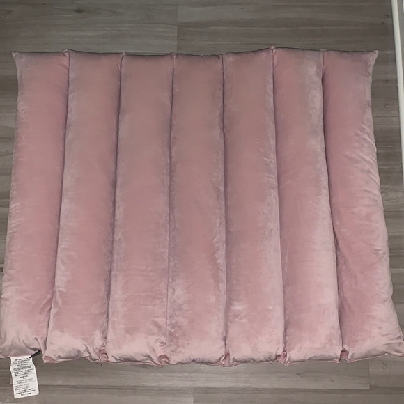 Blush Pink Twin XL Dorm Headboard - Picture 5 of 5